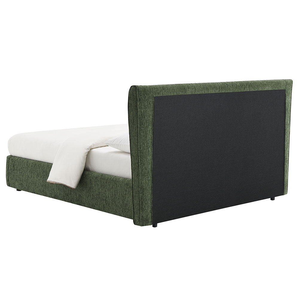 Cheryl - Upholstered Chenille Bed