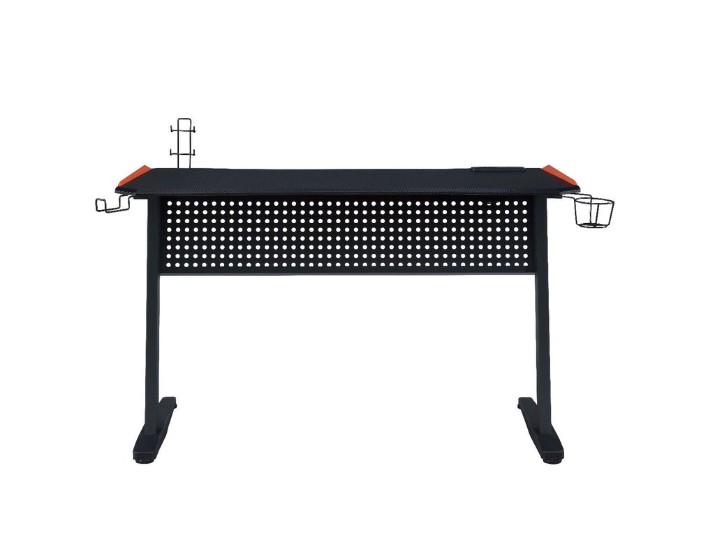 Dragi - Gaming Desk With USB - Black & Red