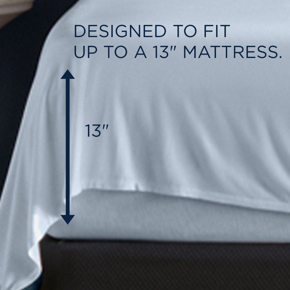 Linens - Tempur Rayon from Bamboo Sheet Set - Sleepy Blue