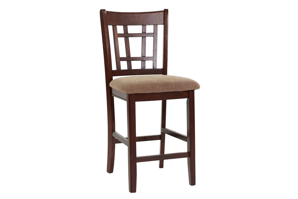 Counter Height Chair – Walnut (Set of 2) (F1205)