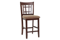 Counter Height Chair – Walnut (Set of 2) (F1205)
