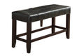 Counter Height Bench – Espresso (F1755)