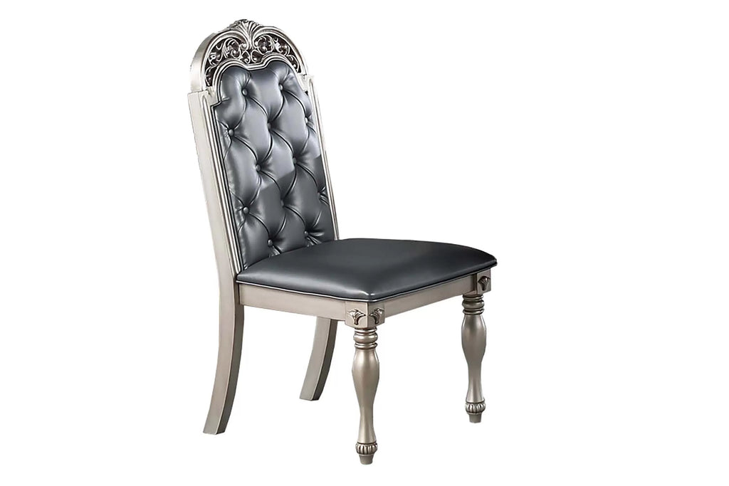 Dining Chair – Silver (Set of 2) (F1871)