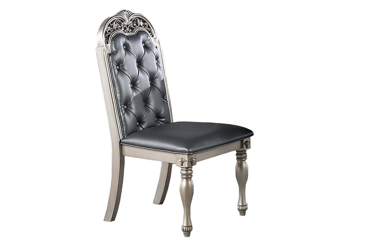 Dining Chair – Silver (Set of 2) (F1871)