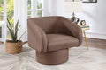 Accent Chair – Swivel Accent Chair – Light Brown (F1907)