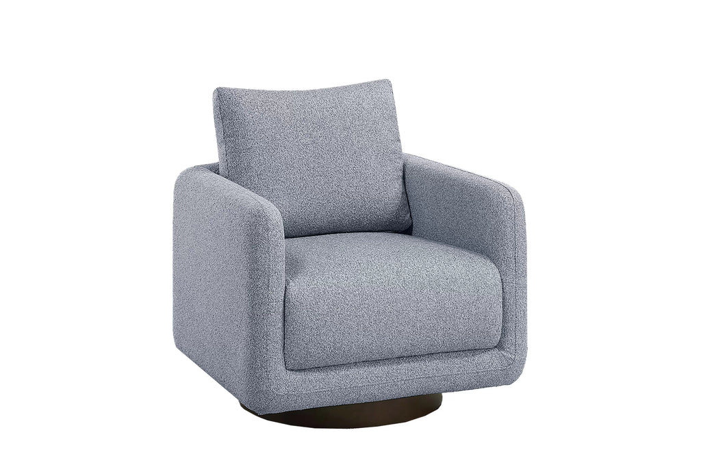 Swivel Chair – 360-Degree Swivel – Gray (F1937)