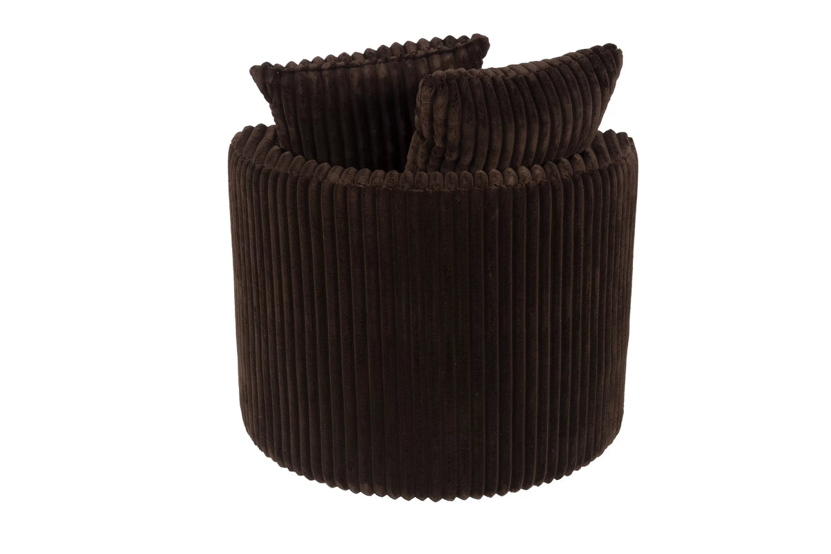 Swivel Chair – 360-Degree Swivel – Chocolate (F1941)