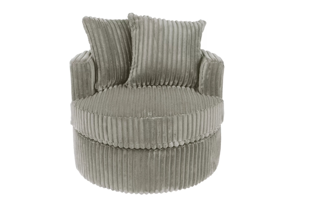 Swivel Chair – 360-Degree Swivel – Smoke (F1942)