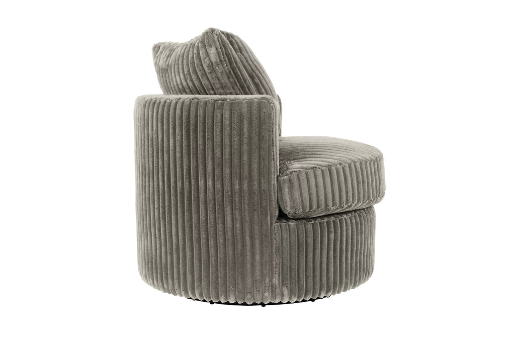 Swivel Chair – 360-Degree Swivel – Smoke (F1942)