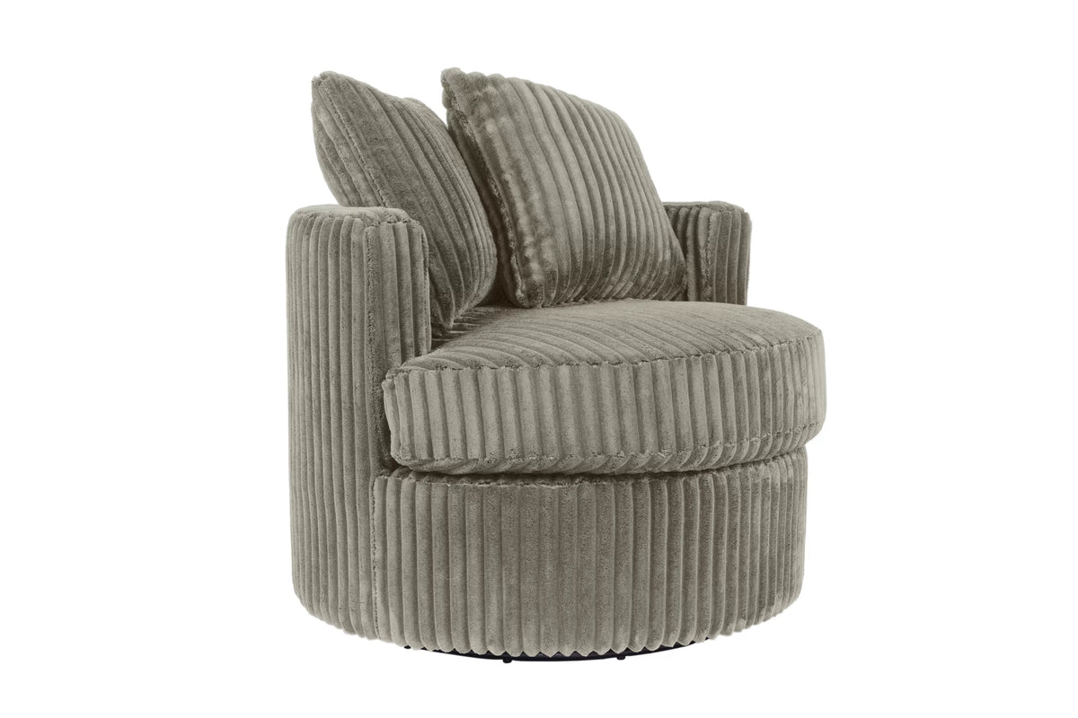 Swivel Chair – 360-Degree Swivel – Smoke (F1942)