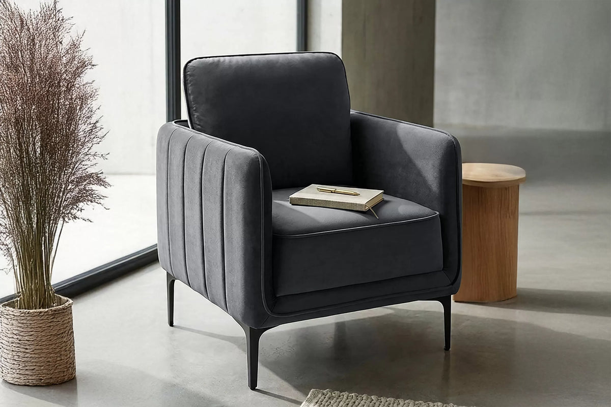 Accent Chair – Gray (F1945)