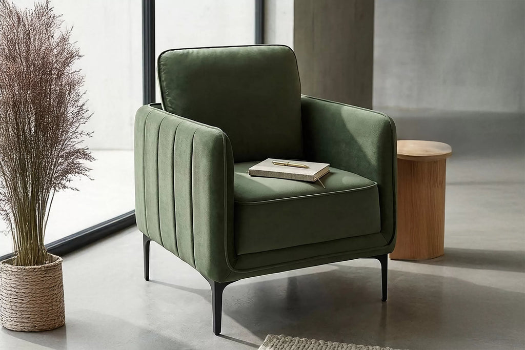 Accent Chair – Dark Green (F1946)