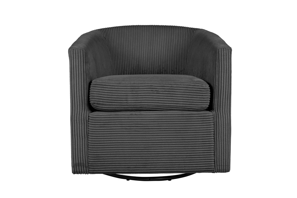 Swivel Chair – 360-Degree Swivel – Dark Gray (F1951)