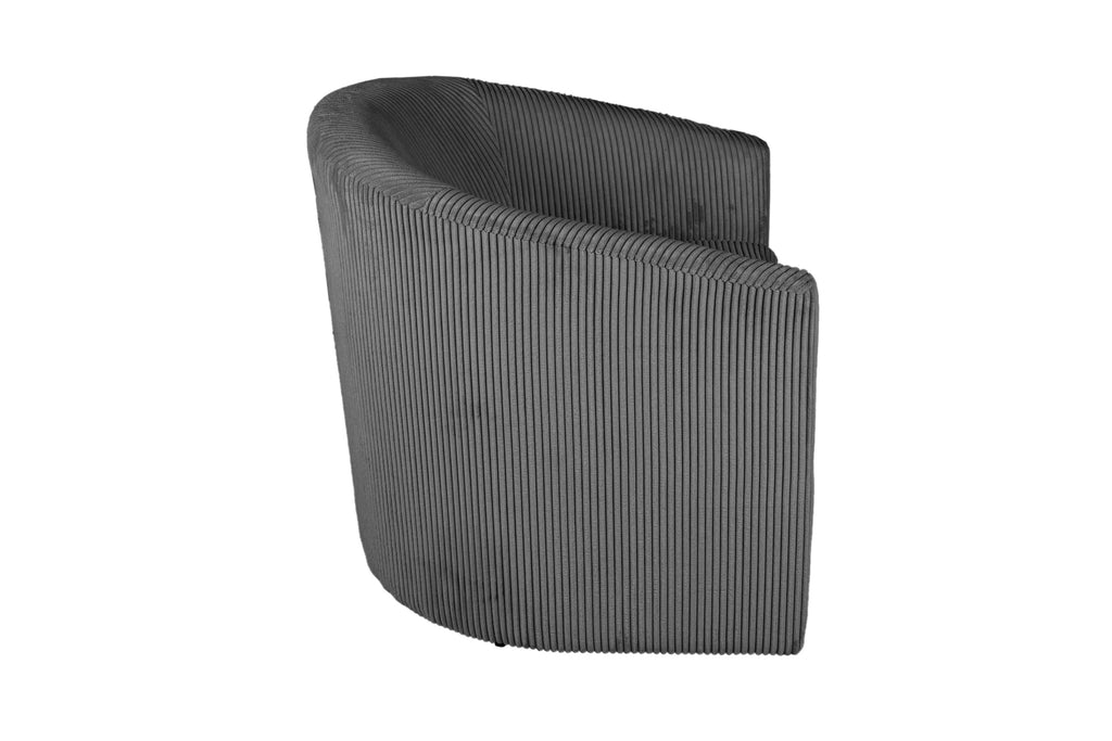 Swivel Chair – 360-Degree Swivel – Dark Gray (F1951)