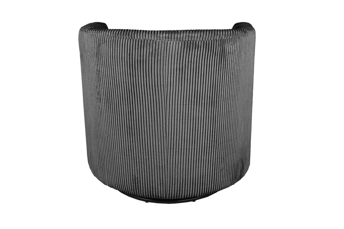 Swivel Chair – 360-Degree Swivel – Dark Gray (F1951)