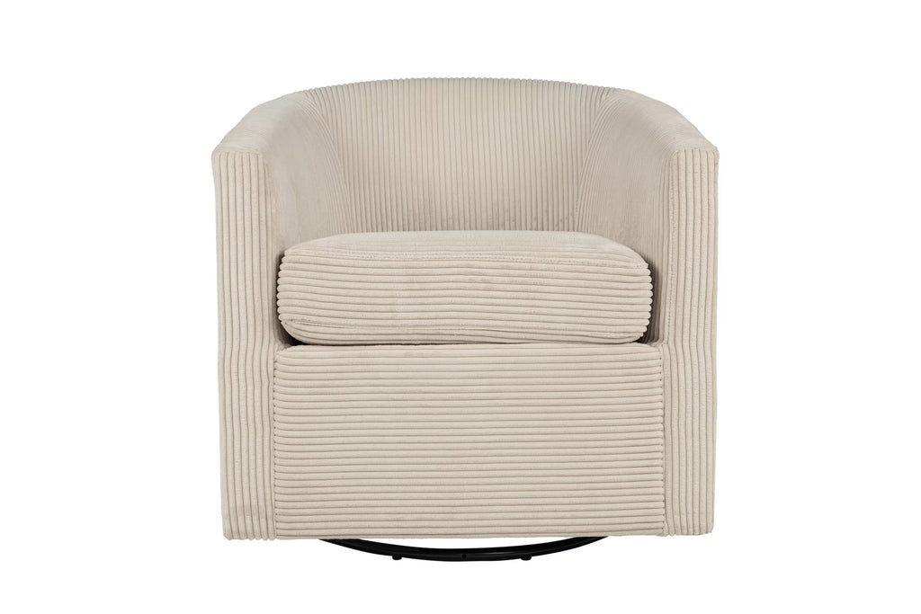 Swivel Chair – 360-Degree Swivel – Beige (F1952)