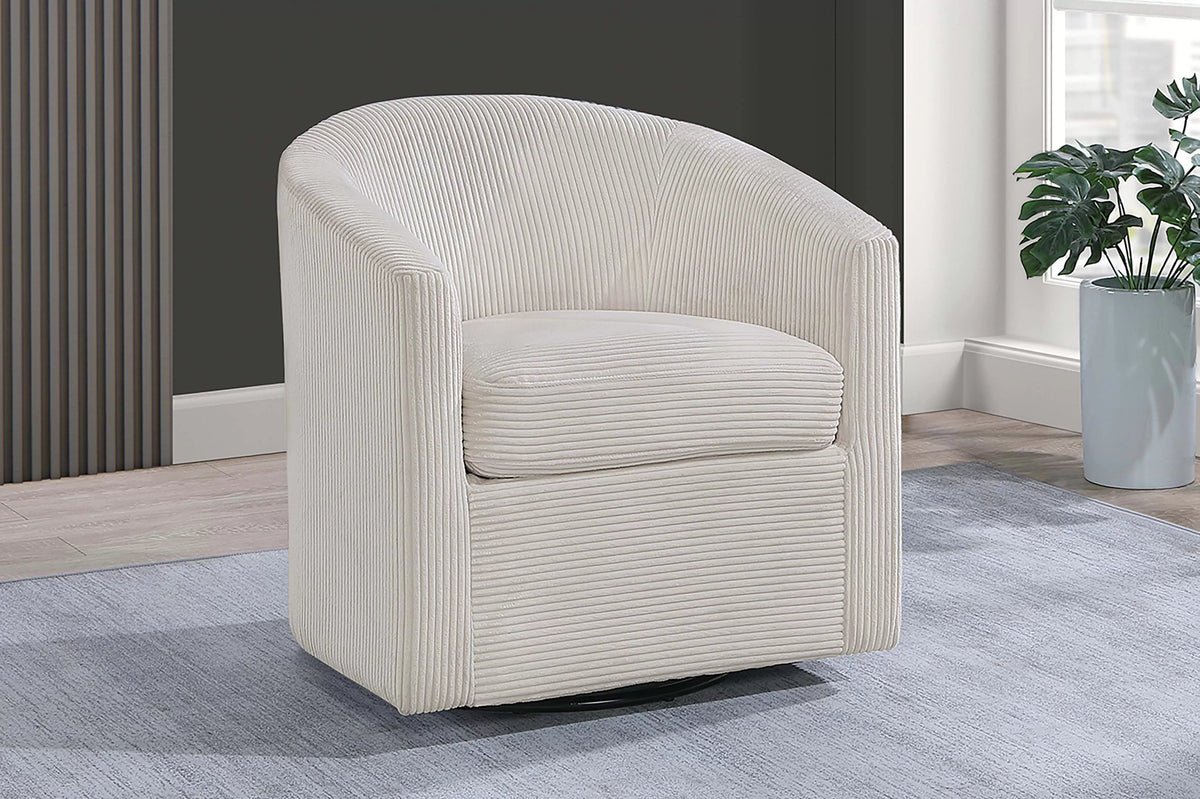 Swivel Chair – 360-Degree Swivel – Beige (F1952)