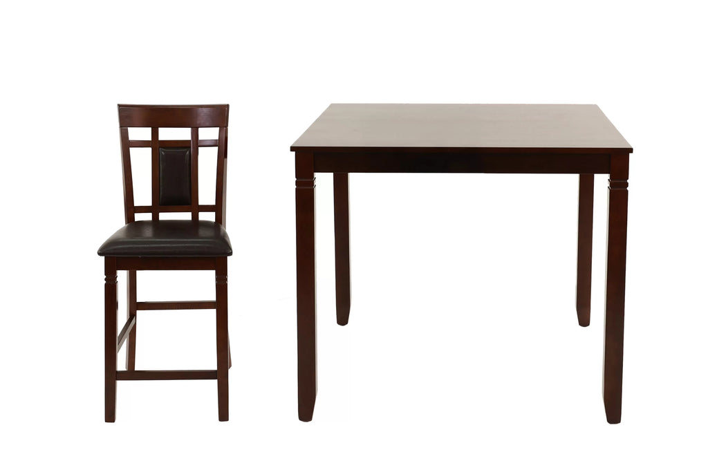5-Piece Counter Height Set – Table + 4 Chairs (F2252)