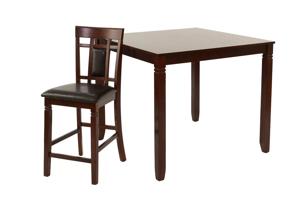 5-Piece Counter Height Set – Table + 4 Chairs (F2252)