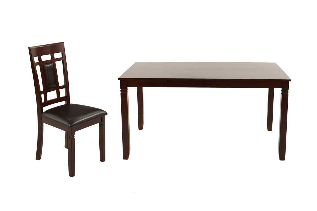 7-Piece Dining Set – Table + 6 Chairs (F2294)