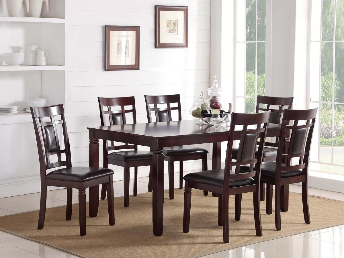 7-Piece Dining Set – Table + 6 Chairs (F2294)