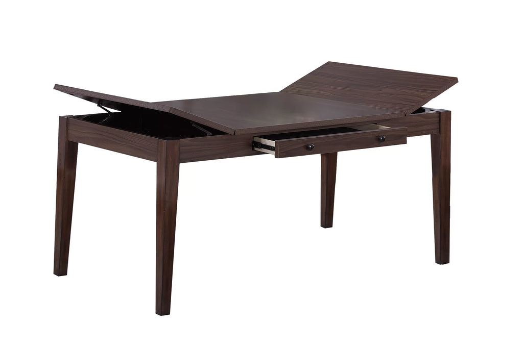 Dining Table – Lift-Top Storage & Drawer (F2422)
