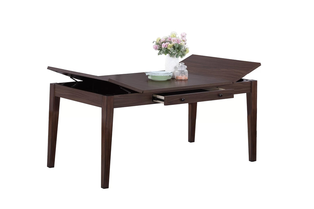 Dining Table – Lift-Top Storage & Drawer (F2422)