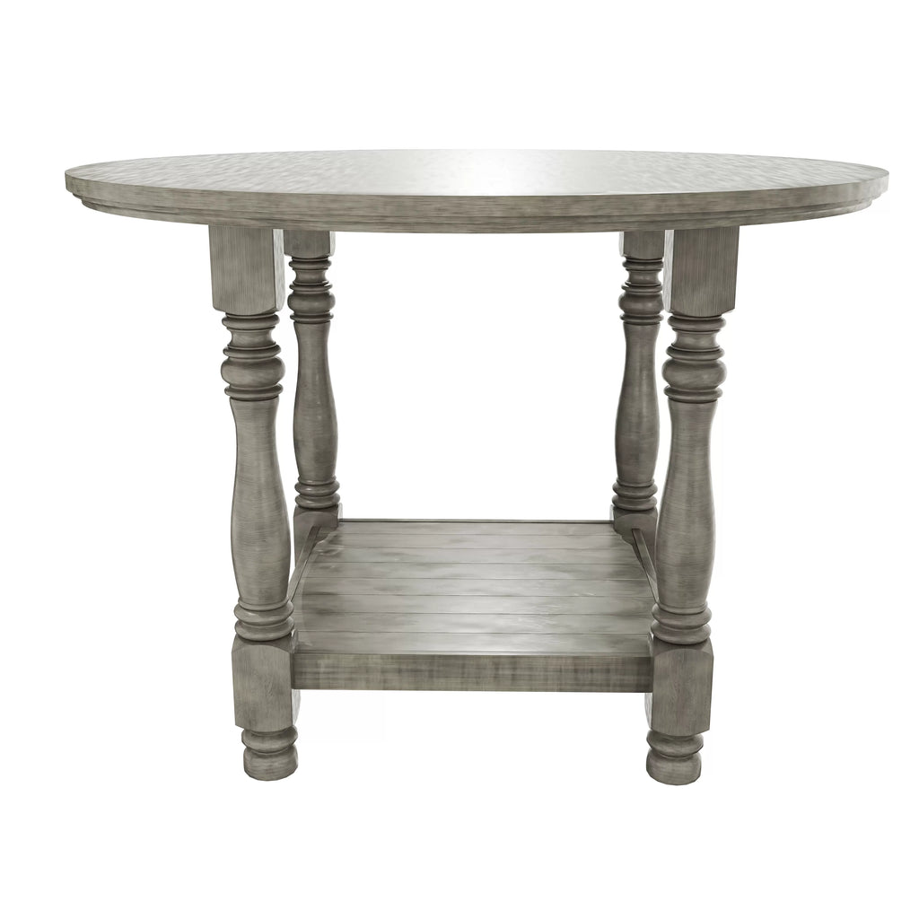 Counter Height Table – Under-Table Shelf (F2427)