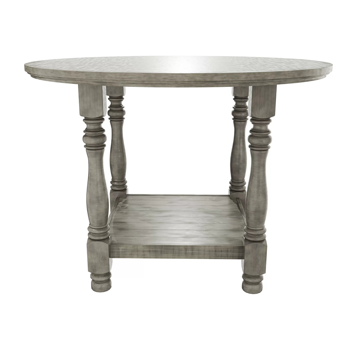 Counter Height Table – Under-Table Shelf (F2427)
