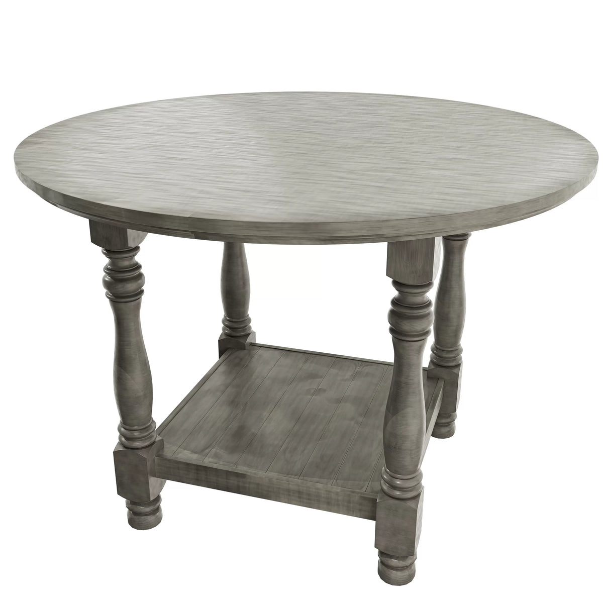 Counter Height Table – Under-Table Shelf (F2427)