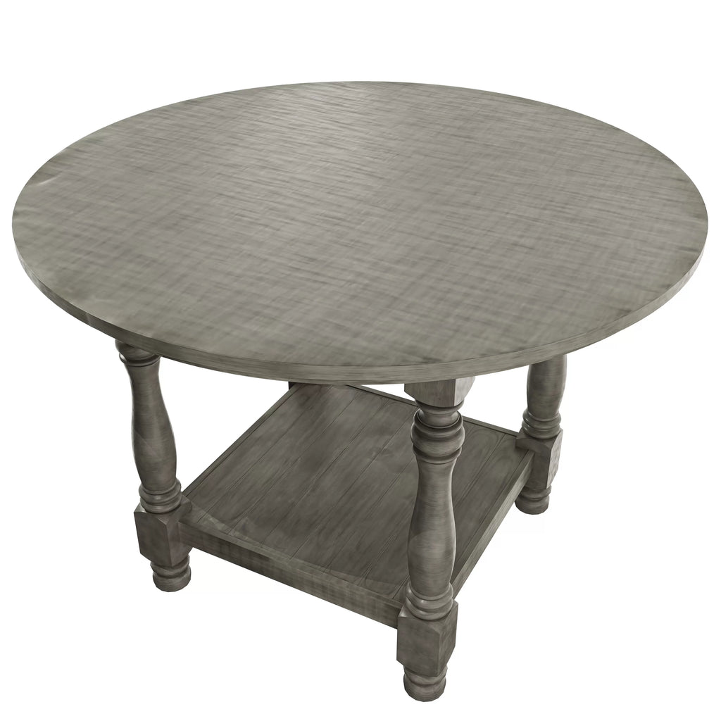 Counter Height Table – Under-Table Shelf (F2427)