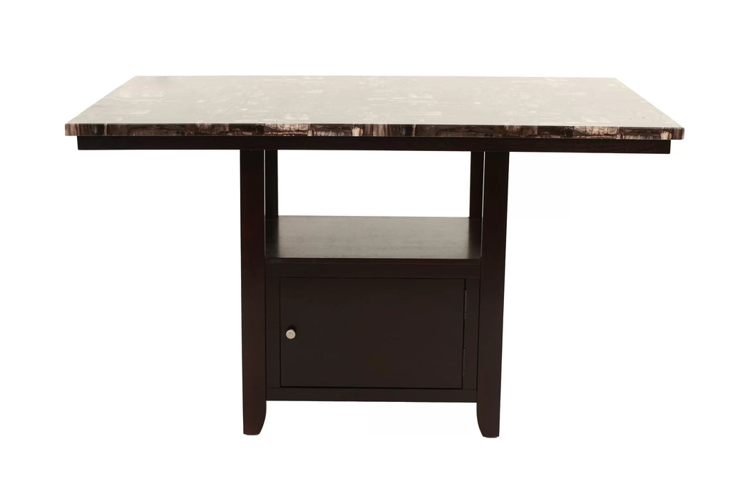 Counter Height Table – Under-Table Storage (F2461)