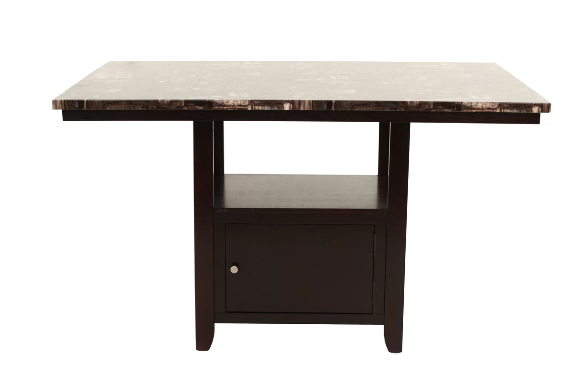 Counter Height Table – Under-Table Storage (F2461)