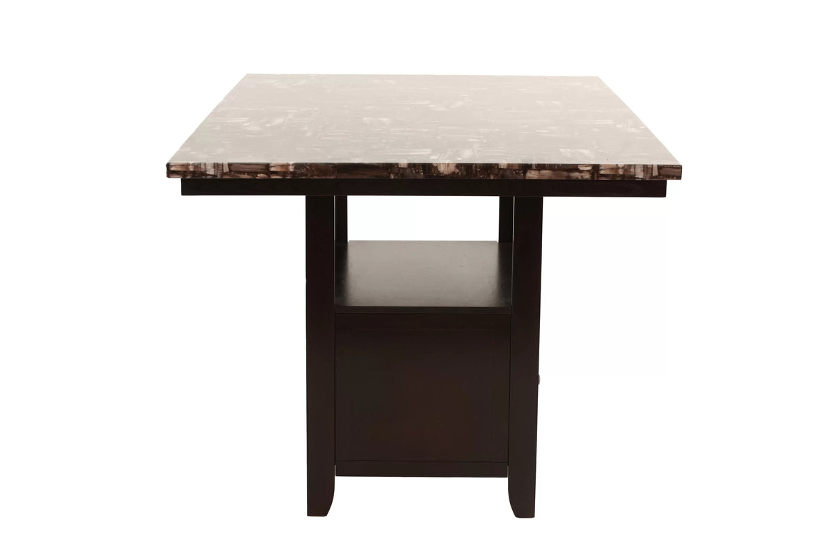 Counter Height Table – Under-Table Storage (F2461)
