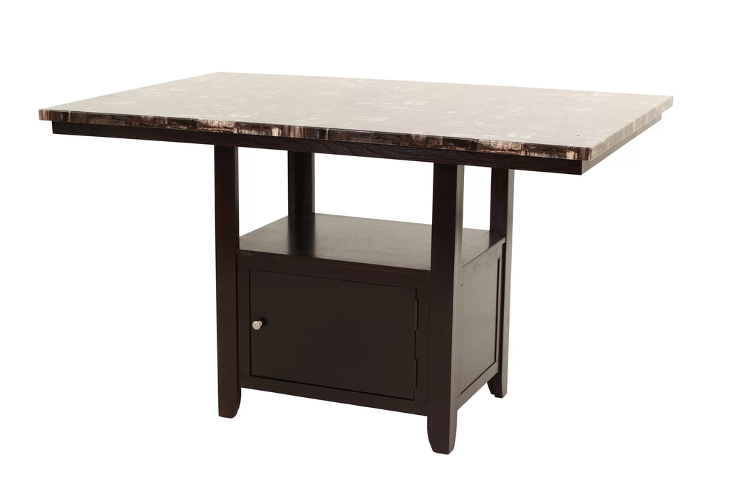 Counter Height Table – Under-Table Storage (F2461)