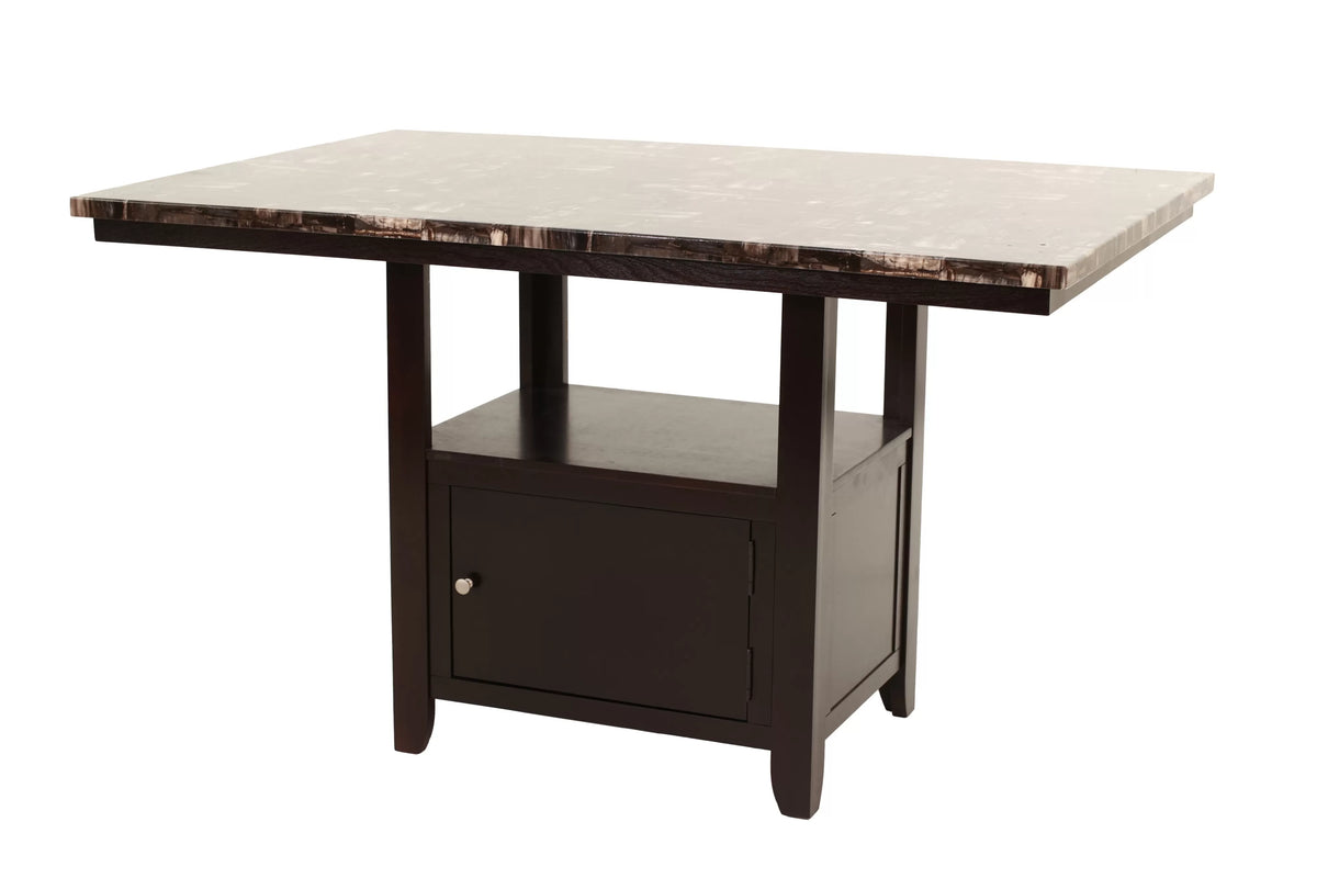 Counter Height Table – Under-Table Storage (F2461)