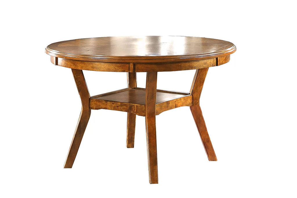 Dining Table – Under-Table Shelf – Oak (F2565)
