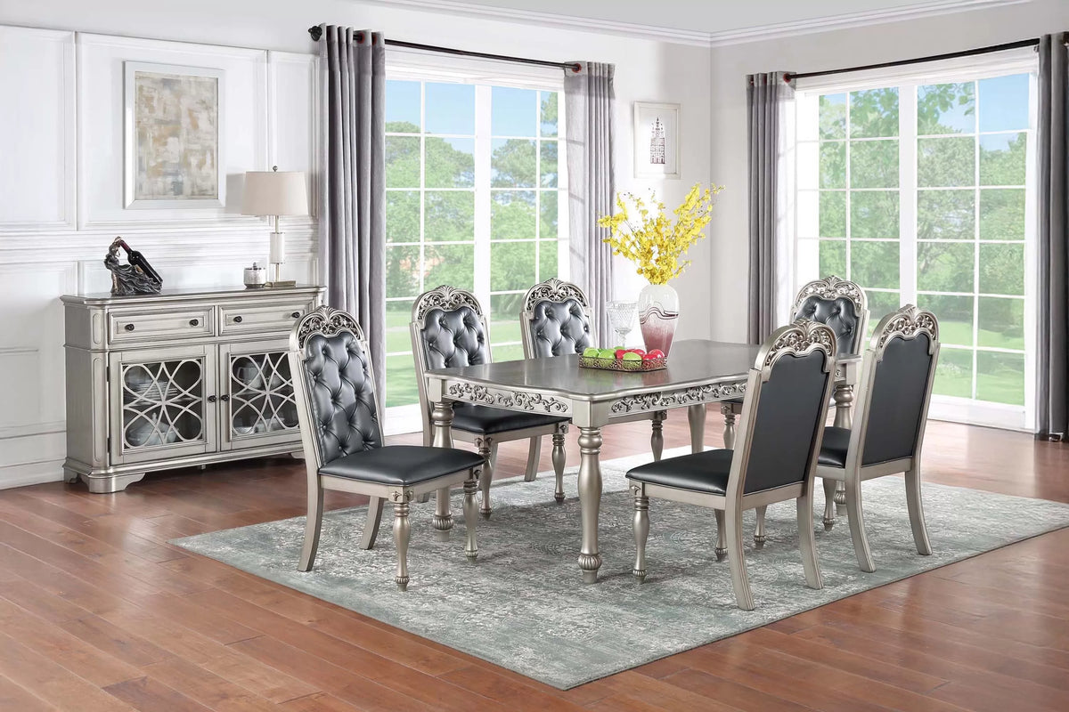 Dining Table – Silver (F2589)