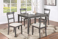 5-Piece Dining Set – Table + 4 Chairs (F2621)