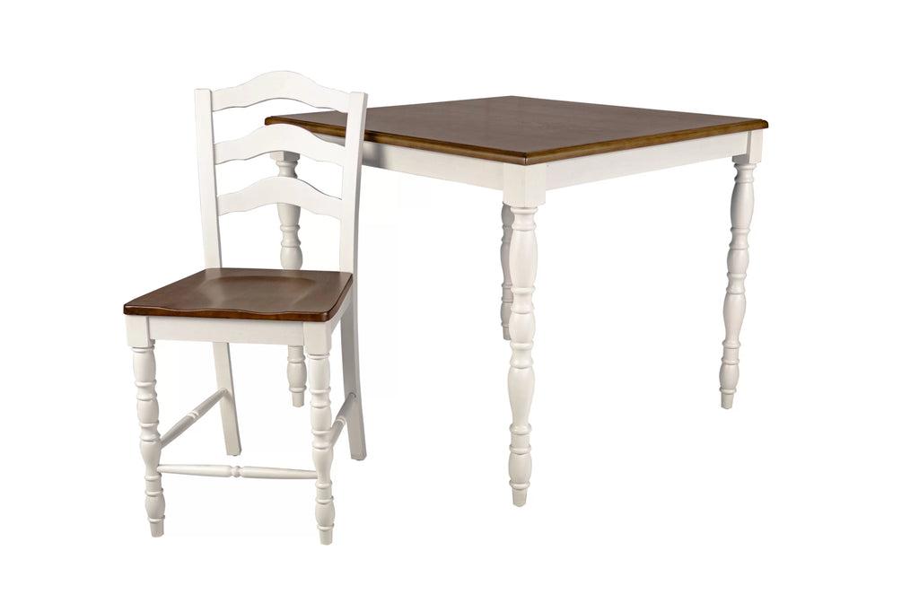 5-Piece Counter Height Dining Set – Table + 4 Chairs (F2633)