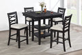 5-Piece Counter Height Set – Table + 4 Chairs (F2645)