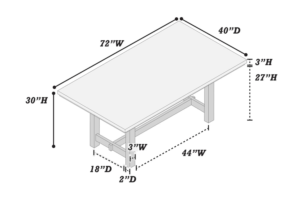 Dining Table (F2710)