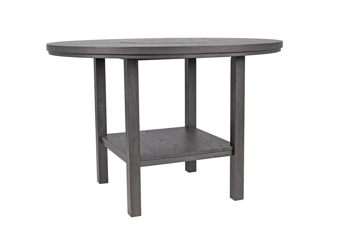 Counter Height Table – Built in Lazy Susan (F2711)