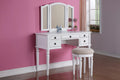 Vanity Set – Foldable Mirror – White (F4074)