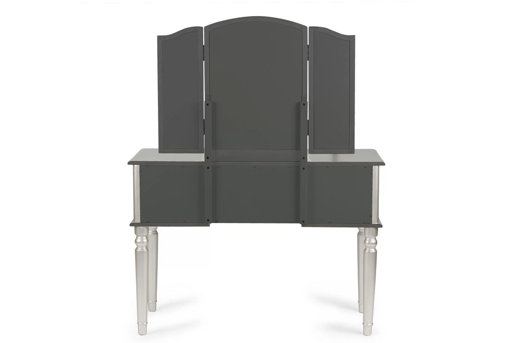 Vanity Set – Foldable Mirror – Silver (F4079)