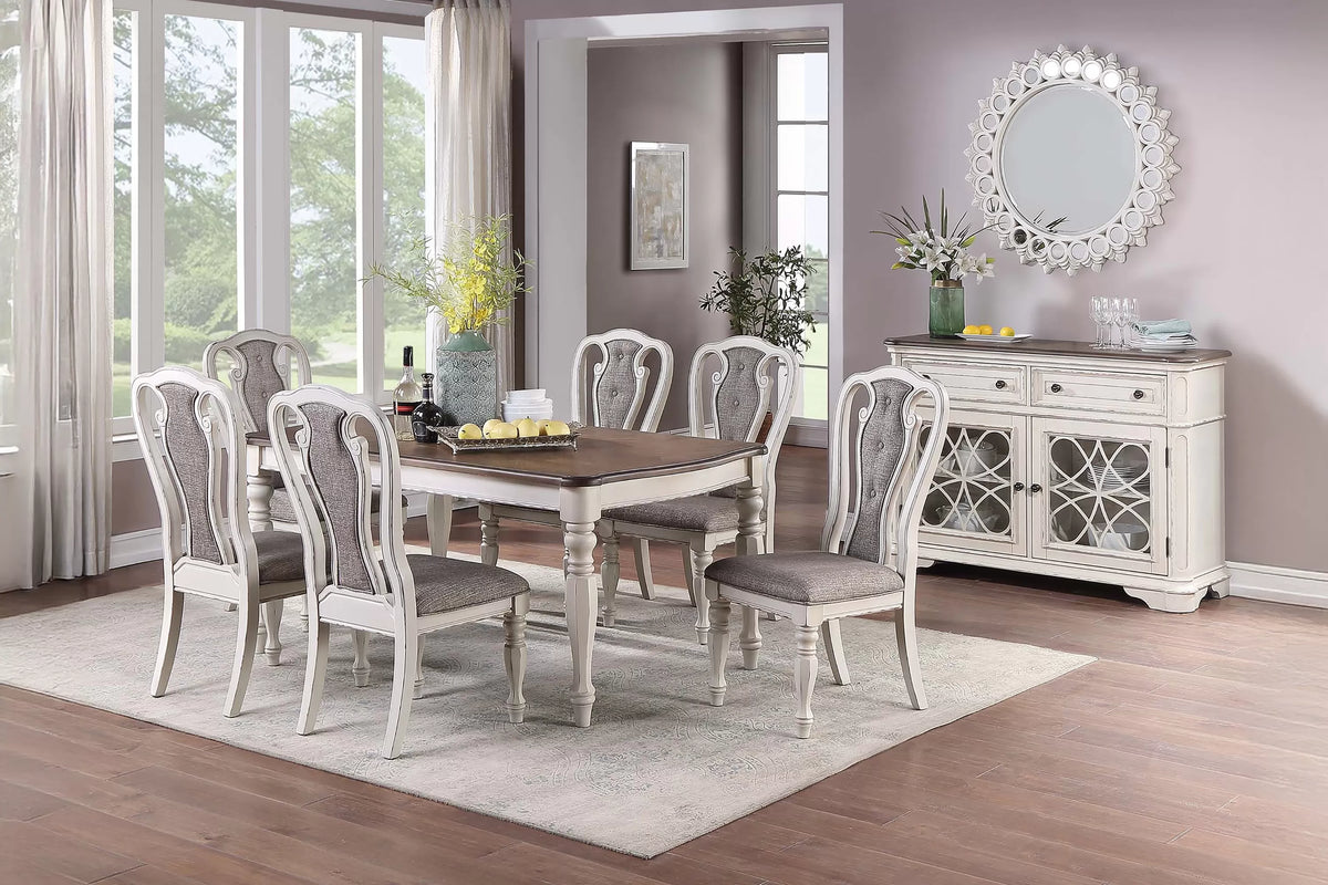 Dining Server – Distress White (F6001)