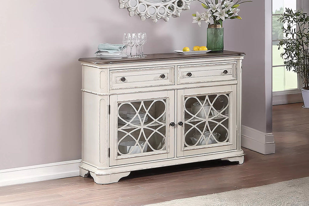 Dining Server – Distress White (F6001)