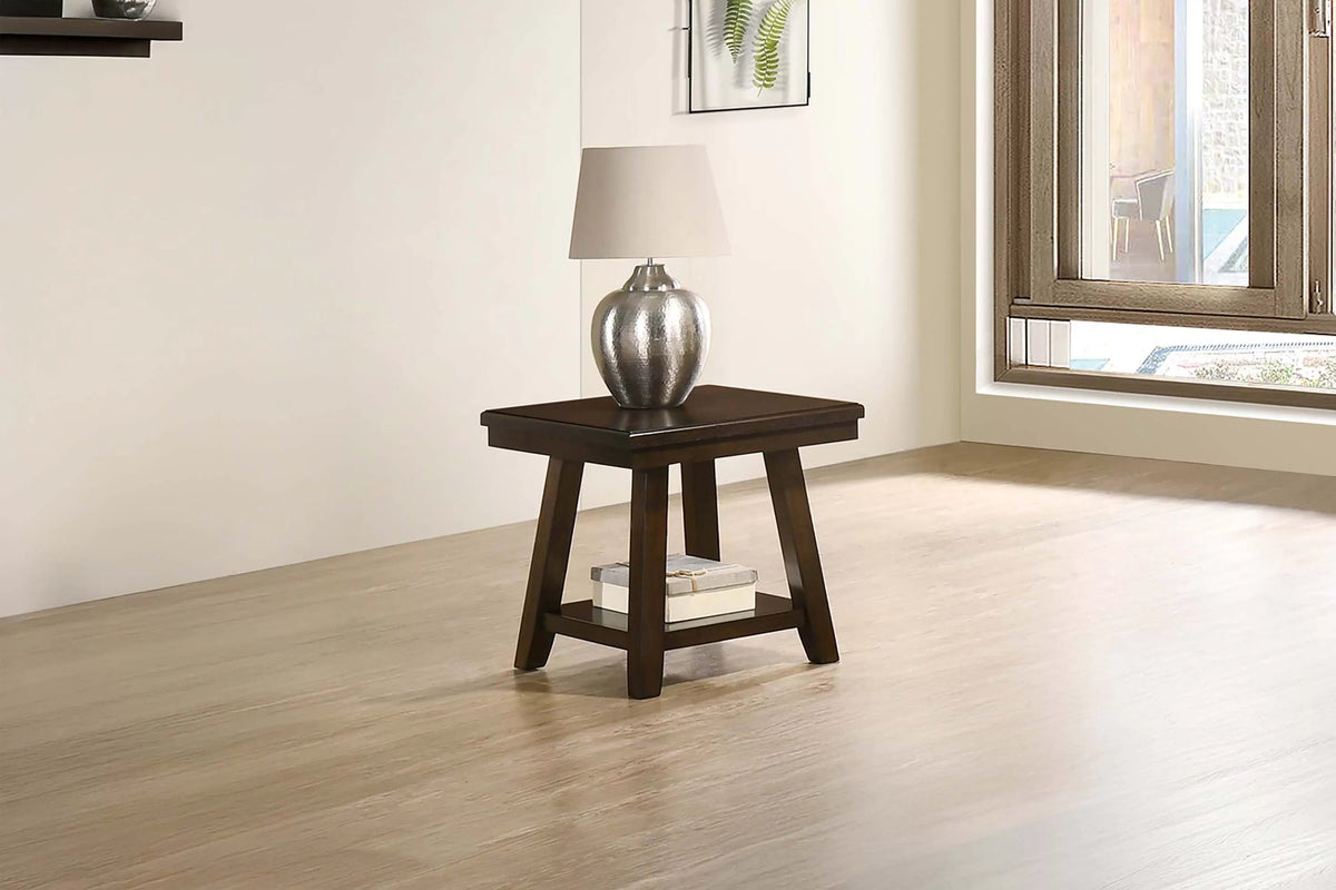 End Table – Under-Table Shelf (F6382)