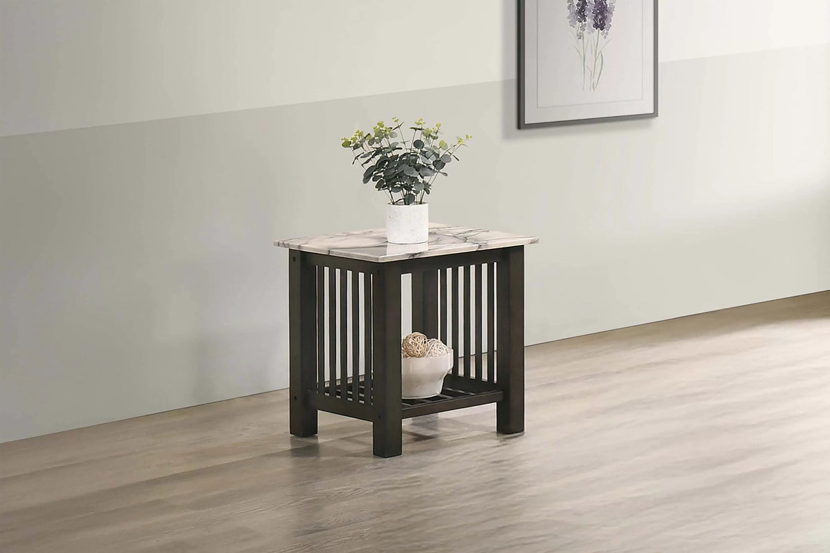 End Table – Under-Table Shelf (F6394)