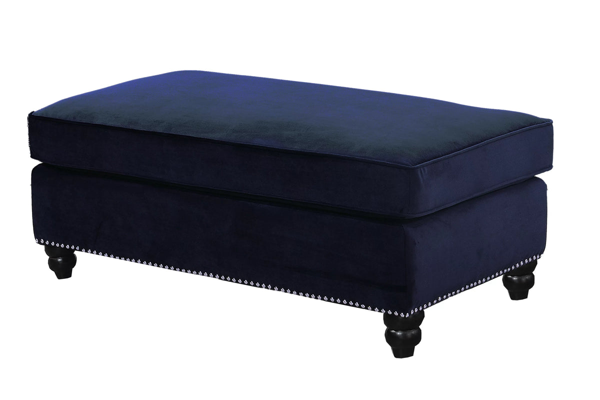 XL-Cocktail Ottoman – Indigo (F6436)